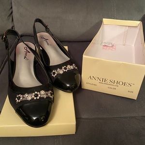 Black Annie Heels